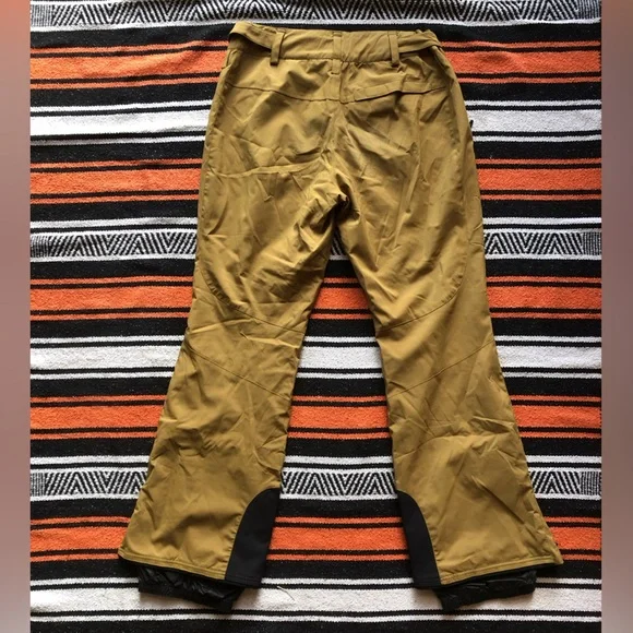 O'Neill Women's Mustard Brown Snow Pants - Picture 7 of 16